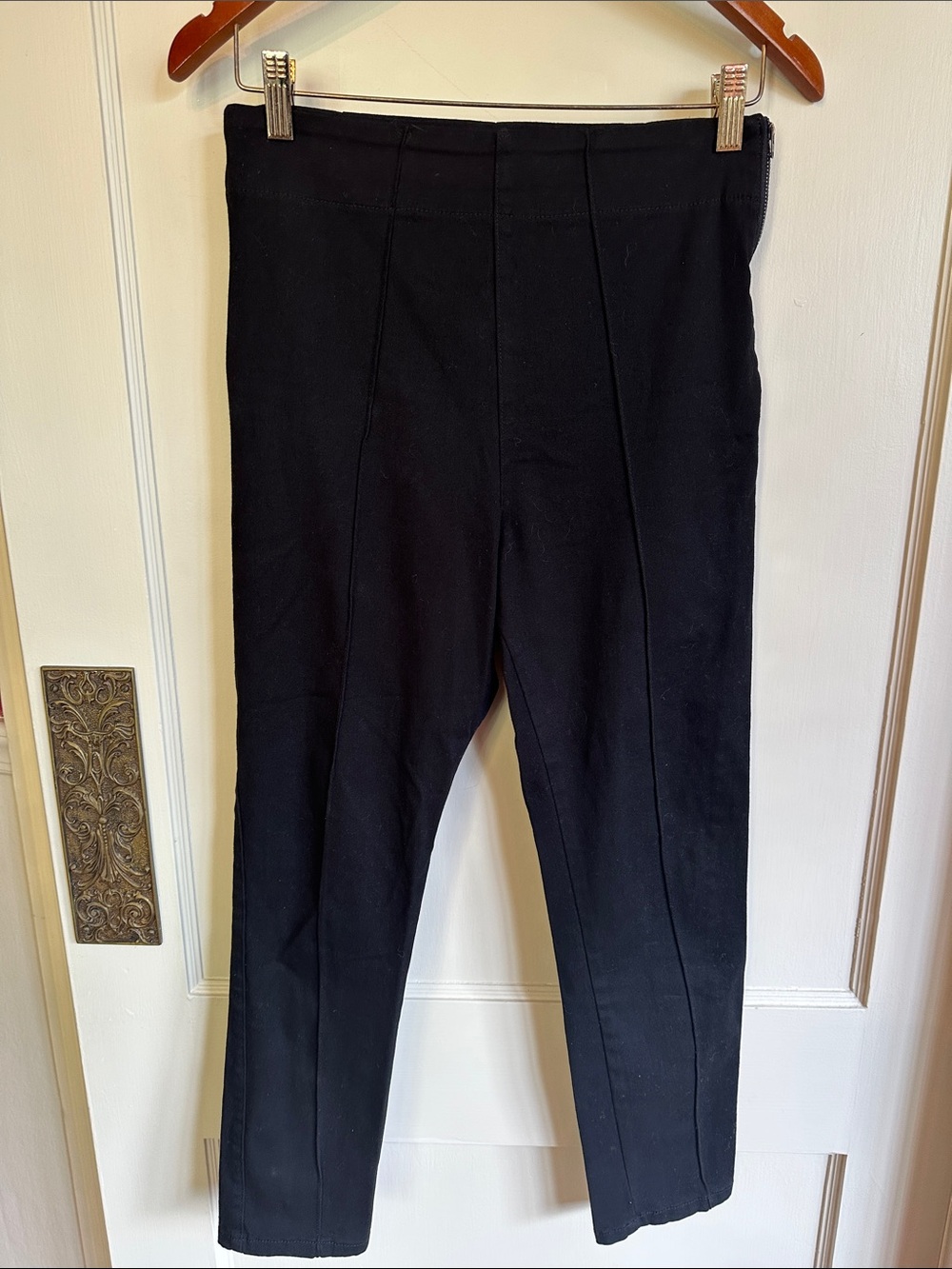 Prairie Underground Black Slim Ponte Trousers